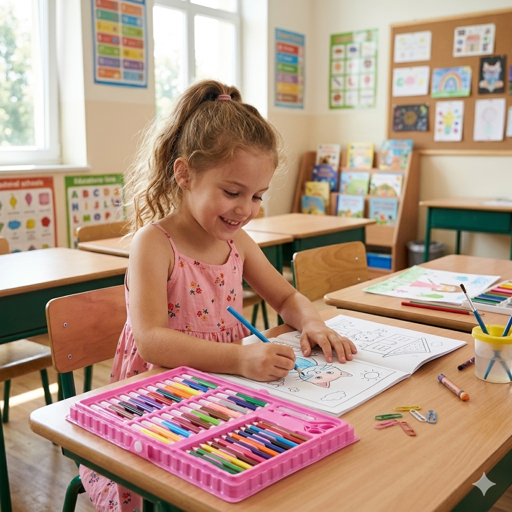 Painting Colors Box for Pre-School Kids