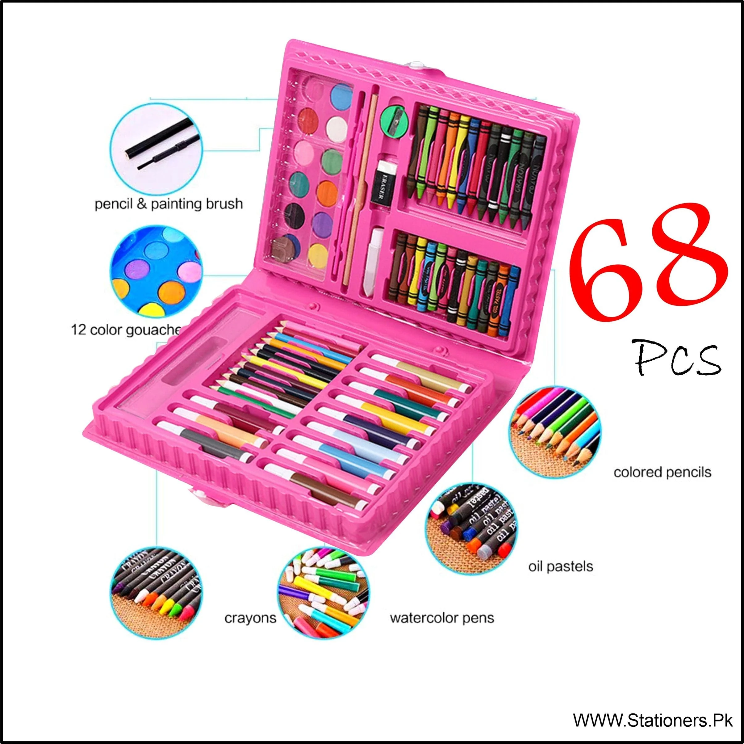 Wooden Color Box for Pre-School Kids